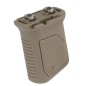 STRIKE INDUSTRIES M-LOK ANGLED VERTICAL GRIP SHORT FDE