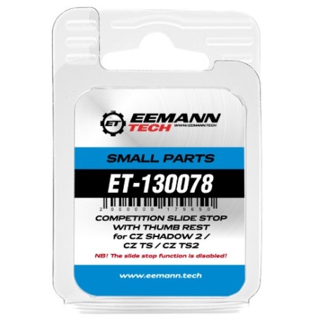 EEMANN TECH CZ 75 SLIDE STOP WITH THUMB REST FOR SHADOW 2