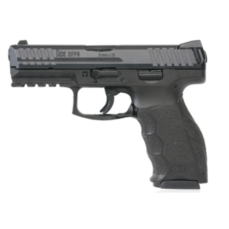 PISTOLET HK SFP9 9X19 COTE GAUCHE
