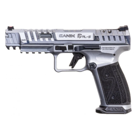 PISTOLET RIVAL SFX CHROME 9X19 COTE GAUCHE