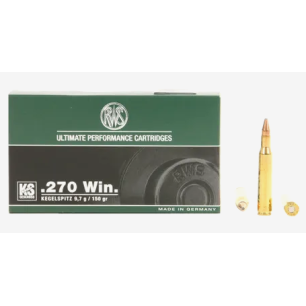 CARTOUCHE RWS 270 WIN 150GR KS
