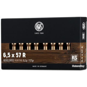 CARTOUCHES RWS KS 6.5X57R 127GR 8.2G
