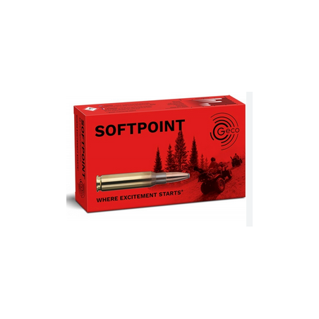 CARTOUCHES GECO SOFTPOINT 9.3X62 16.5G 255GR