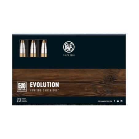 CARTOUCHES RWS EVO 9.3X62 291GR 18.8G