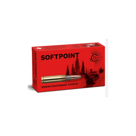 CARTOUCHES GECO SOFTPOINT 9.3X62 16.5G 255GR