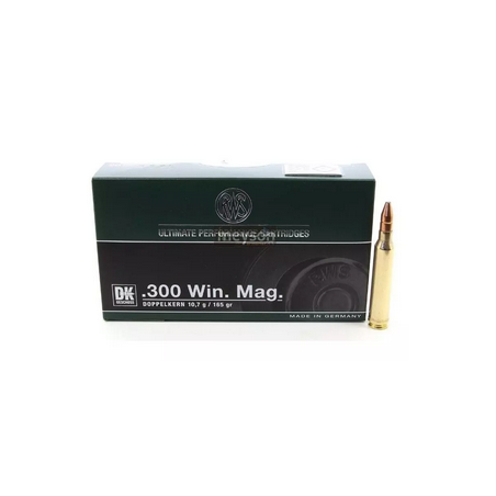 CARTOUCHES RWS DK 300WIN MAG 165GR