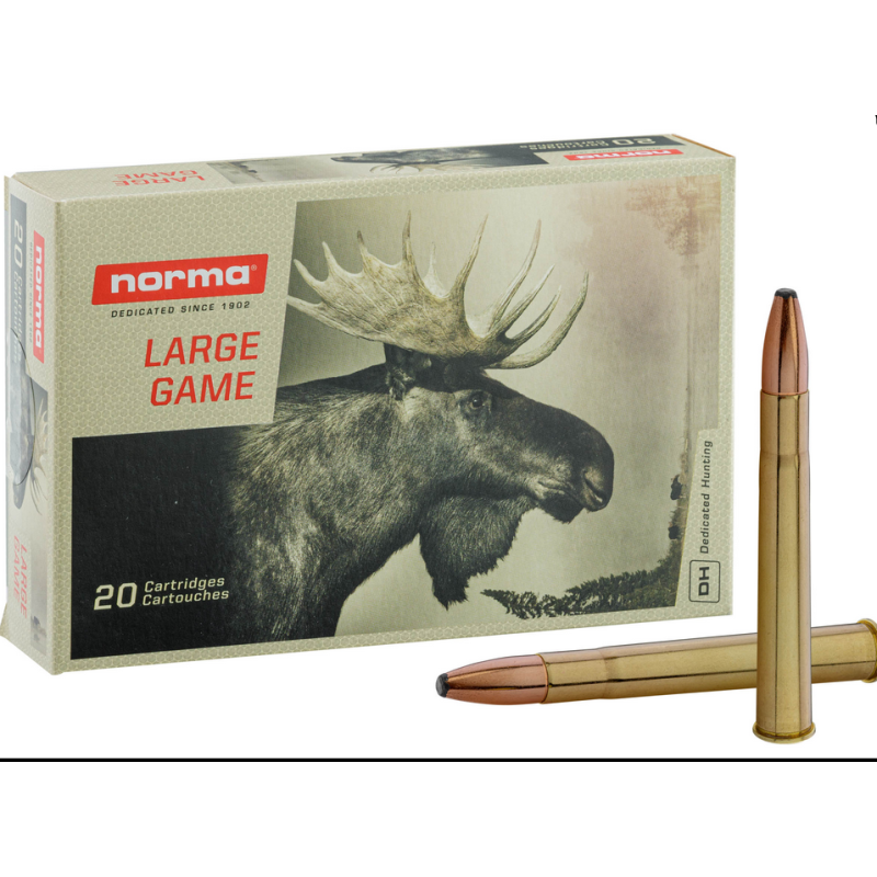 CARTOUCHES NORMA ORYX 9.3X74 R 18.5G CARTOUCHES NORMA ORYX 9.3X74 R 18.5G