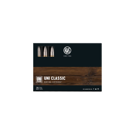 CARTOUCHES RWS UNI CLASSIC 9.3x74R 293GR