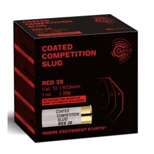 GECO COMPETITION SLUG CCS RED 28 CAL 12/67