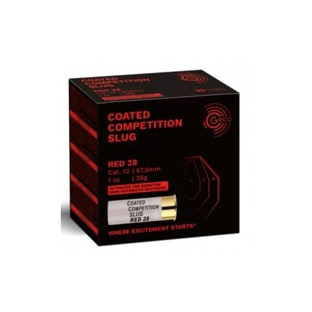 GECO COMPETITION SLUG CCS RED 28 CAL 12/67