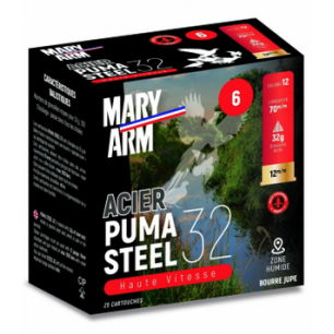 CARTOUCHES MARY ARM ACIER PUMA STEEL 32 CAL 12 N 4