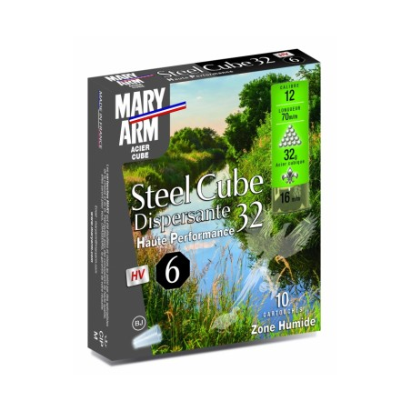 CARTOUCHES MARY ARM STEEL CUBE DISPERSANTE 32 HP 8