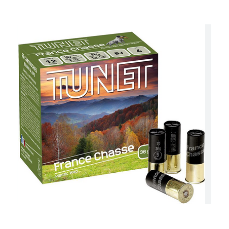 CARTOUCHES TUNET FRANCE CHASSE N°6 36GR BJ CAL 12