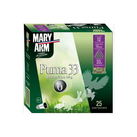 CARTOUCHES MARY ARM PUMA 33 CAL12 N° 6