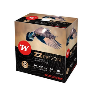 CARTOUCHES WINCHESTER ZZ PIGEON CAL 12/70 36G N°6