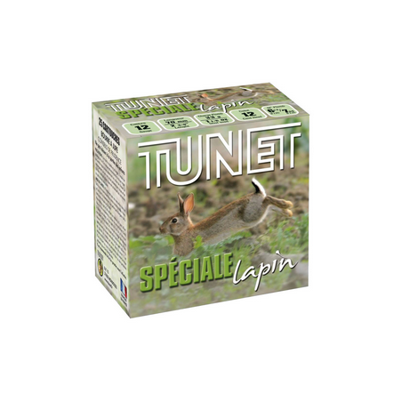CARTOUCHES TUNET SPECIALE LAPIN CAL.12 N°6+7