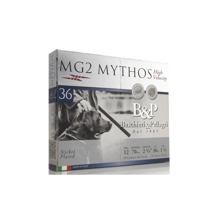 CARTOUCHES B&P MG2 MYTHOS CAL 12/70 36N P6