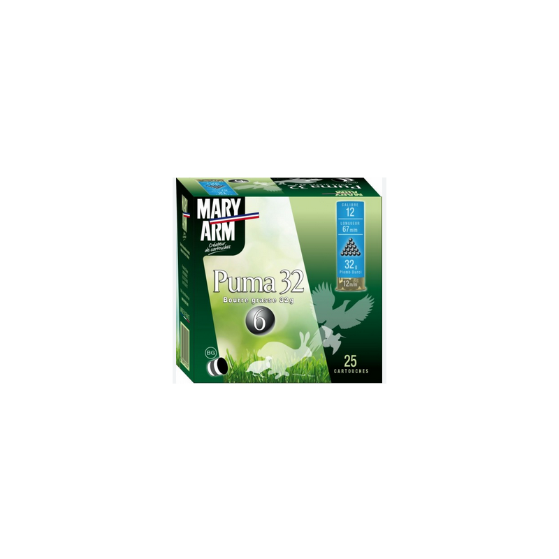 MARY ARM PUMA 32 CAL12 N° 7 1/2 MARY ARM PUMA 32 CAL12 N° 7 1/2