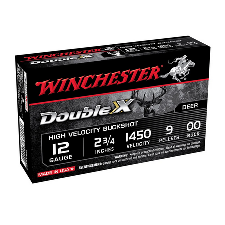 CARTOUCARTOUCHES WINCHESTER 12 3" DOUBLE-X CHEV.15B BT5/250