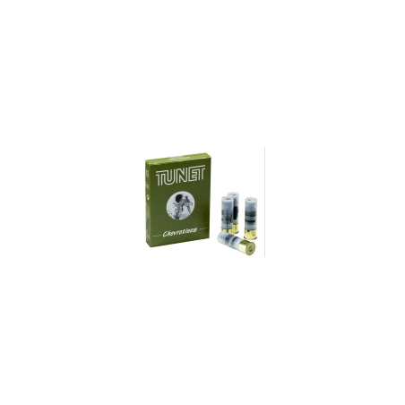 CARTOUCHES TUNET CHEVROTINE CAL.12 9 GRAIN