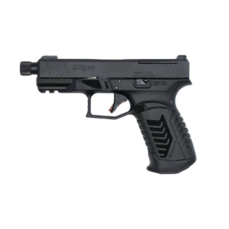 PISTOLET DERYA DY9 Noir Fileté "Optics Ready" cal.9x19