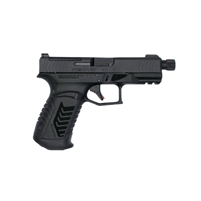 PISTOLET DERYA DY9 Noir Fileté "Optics Ready" cal.9x19 PISTOLET DERYA DY9 Noir Fileté "Optics Ready" cal.9x19