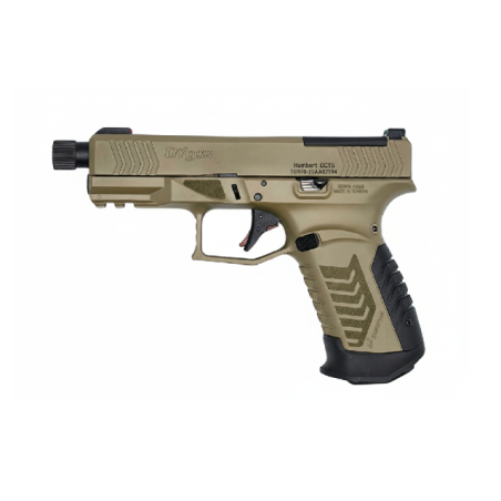 PISTOLET DERYA DY9 FDE Fileté "Optics Ready" cal.9x19