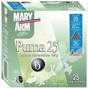 MARY ARM PUMA 25 CAL 20 N°7 1/2