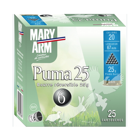 MARY ARM PUMA 25 CAL 20 N°7 1/2