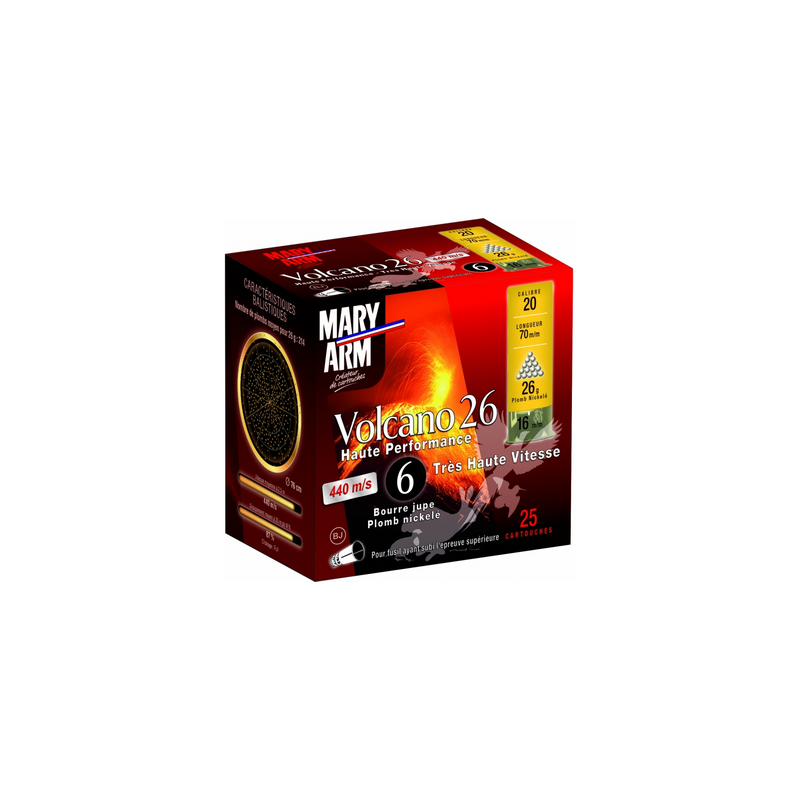 MARY ARM VOLCANO 26 CAL 20 P6 NI MARY ARM VOLCANO 26 CAL 20 P6 NI