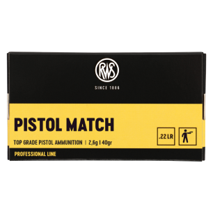 RWS 22LR PISTOL MATCH X 50