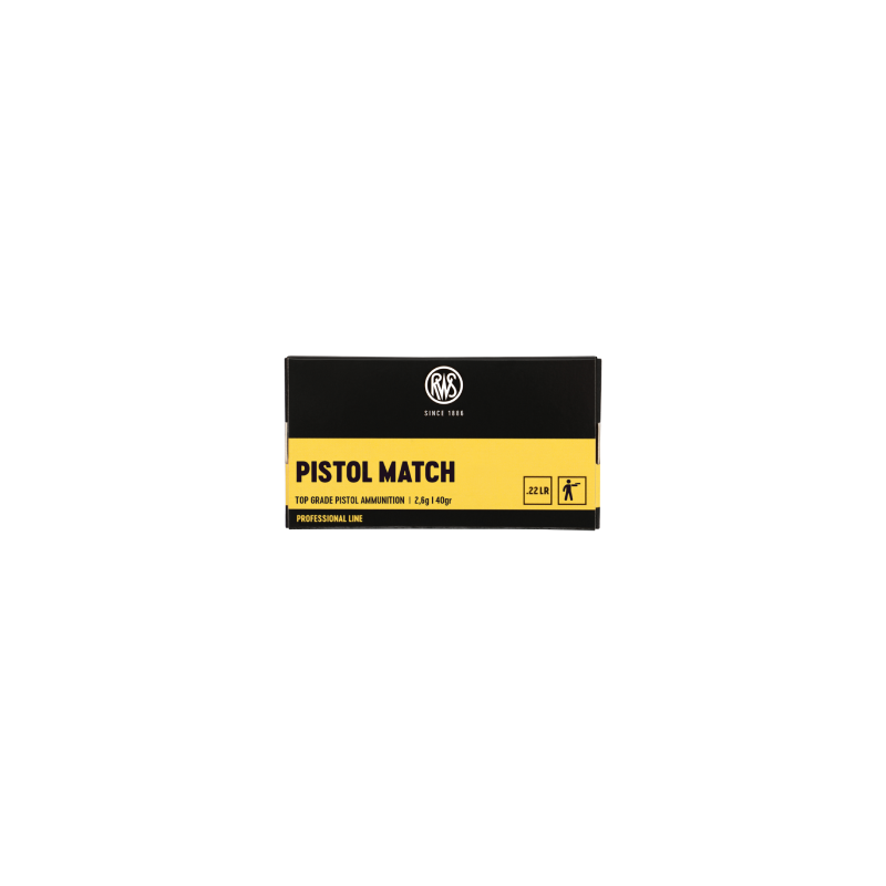 RWS 22LR PISTOL MATCH X 50