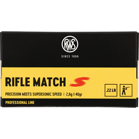 RWS 22LR RIFLE MATCH S X 50