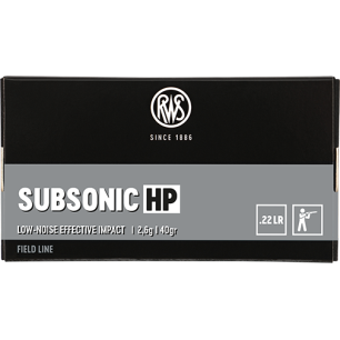 RWS 22LR SUBSONIC HP X  50
