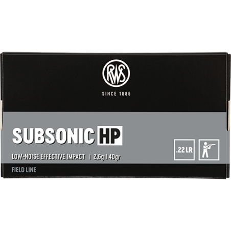RWS 22LR SUBSONIC HP X  50