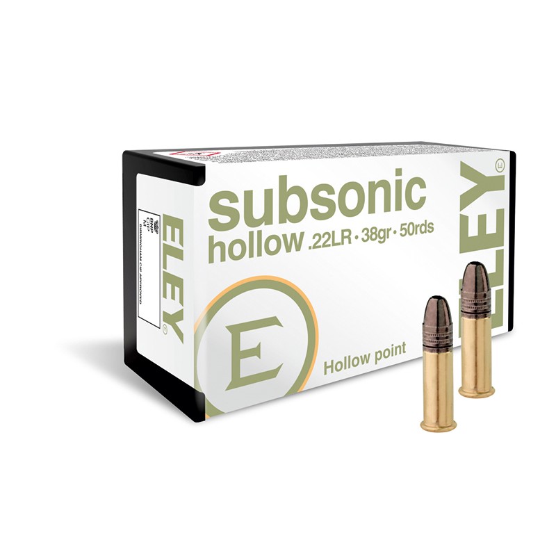 ELEY 22LR SUBSONIC X 50 ELEY 22LR SUBSONIC X 50