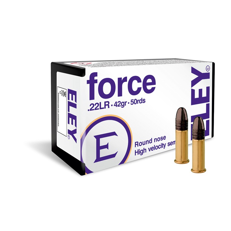 ELEY 22 LR FORCE X 50