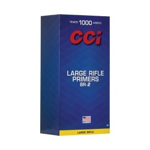CCI LARGE RIFLE PRIMERS BR2 X 1000