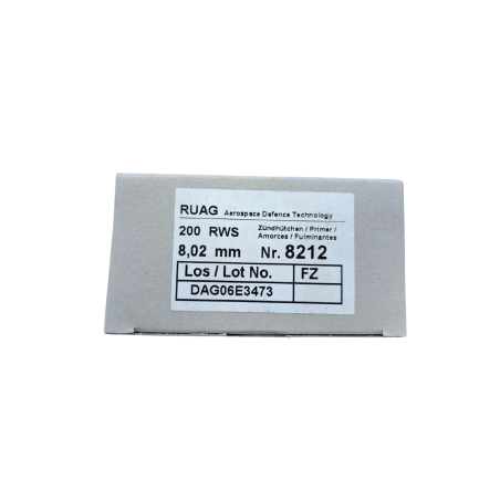 RWS AMORCES Nr 8212 X 200