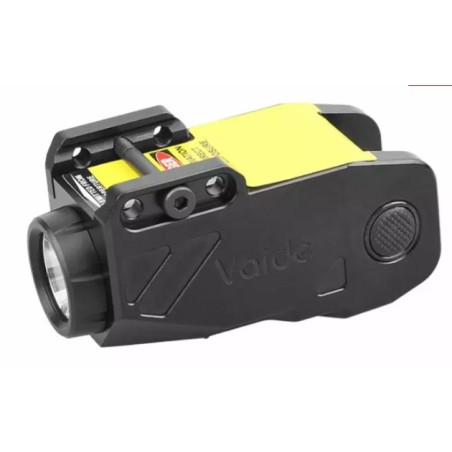 VAID LAMPE POUR PISTOLET 500 LUMENS AVEC LASER VERT