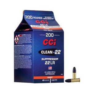 CCI 22LR CLEAN SUPPRESSOR X 200