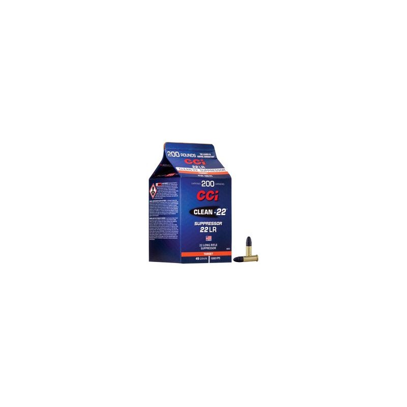CCI 22LR CLEAN SUPPRESSOR X 200