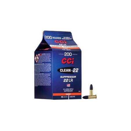 CCI 22LR CLEAN SUPPRESSOR X 200