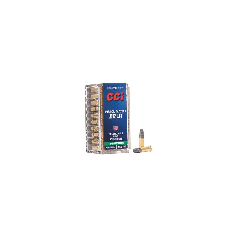 CCI 22LR PISTOL MATCH X 50