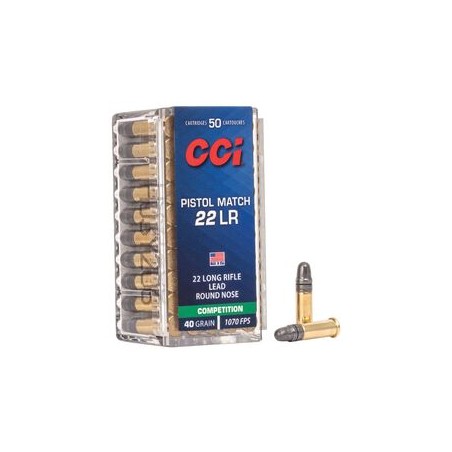 CCI 22LR PISTOL MATCH X 50
