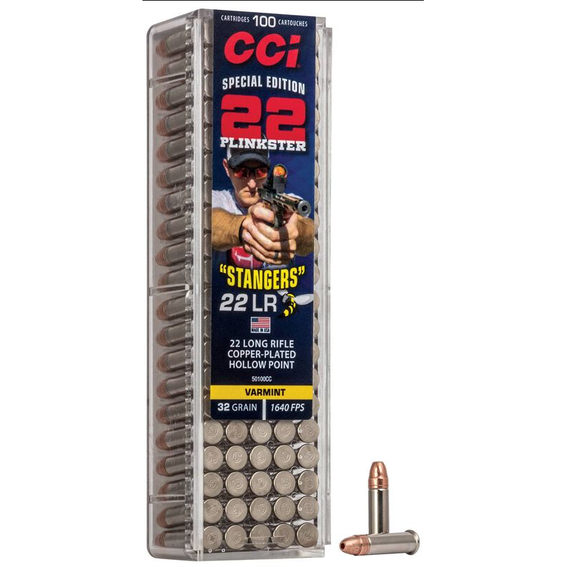 CARTOUCHES CCI STANGERS 22LR X100 CARTOUCHES CCI STANGERS 22LR X100
