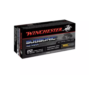 WINCHESTER 22LR SUBSONIC X 50