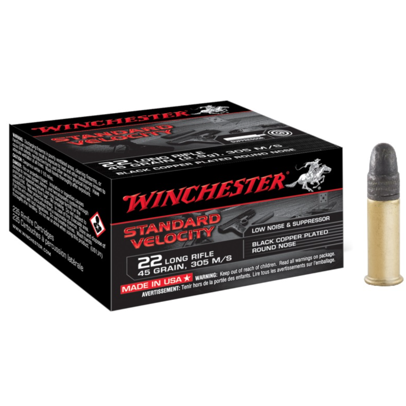 WINCHESTER 22 LR STANDARD VELOCITY X 235 WINCHESTER 22 LR STANDARD VELOCITY X 235