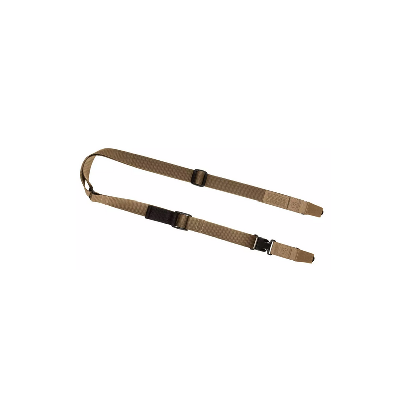 SANGLE DEUX POINTS CLIP COYOTE