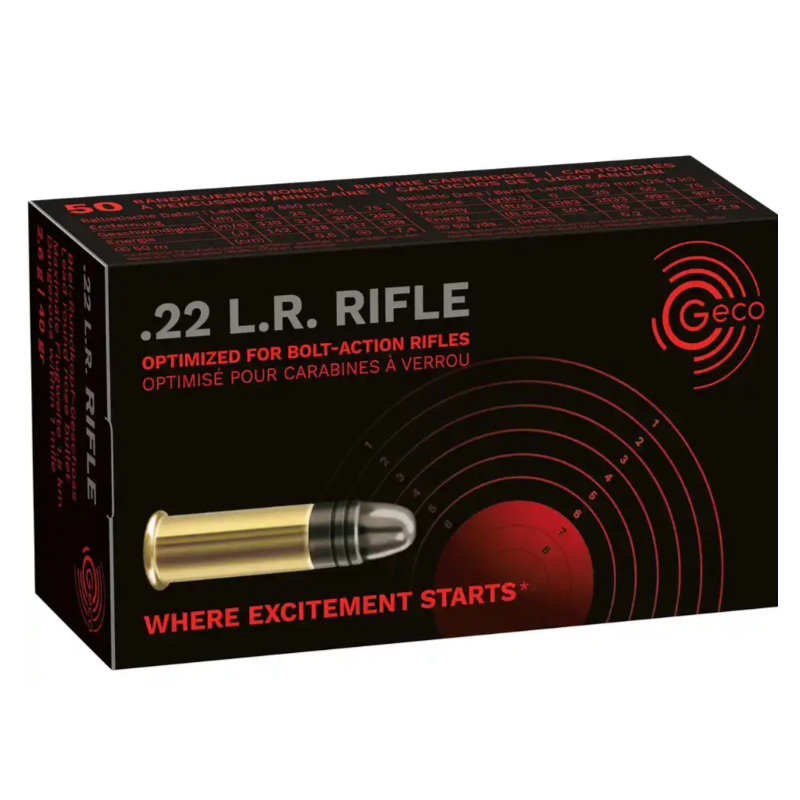 GECO 22LR RIFLE X 50